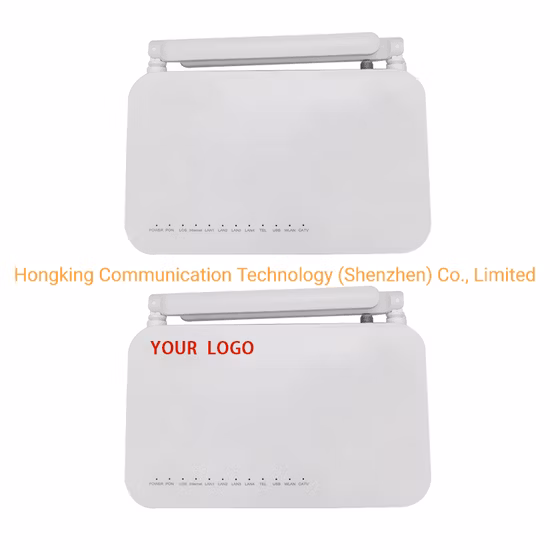 HK730 Сеть Wi-Fi ONU ONU Xpon CATV 2,4G Совместимый сетевой блок Zte 1ge+3fe+WiFi+CATV Xpon ONU