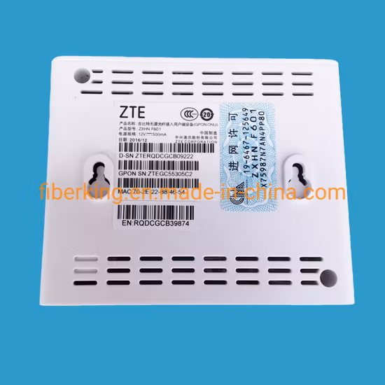 ONU F601 Gpon 1ge FTTH Ont с оригинальной фирменной английской прошивкой